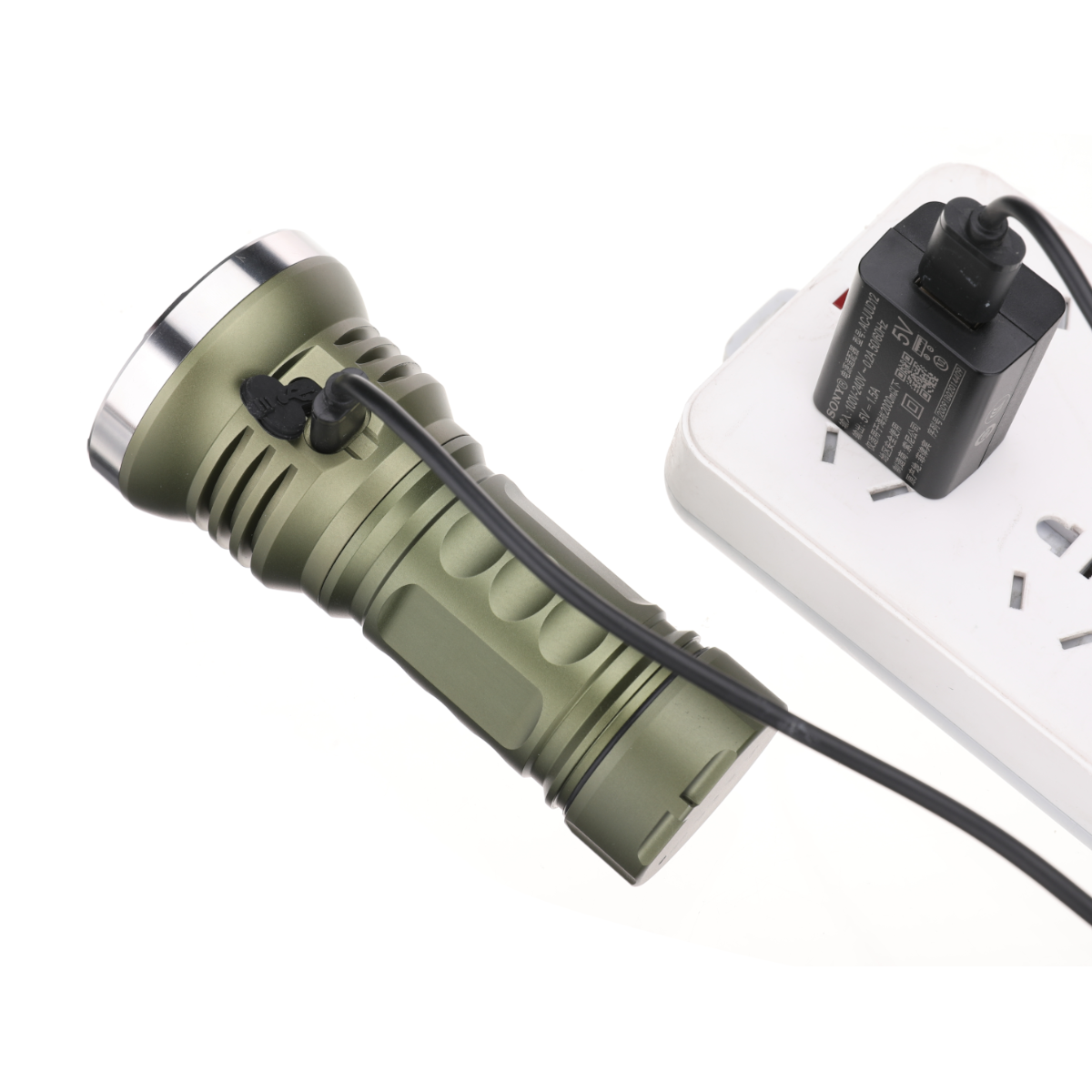 Astrolux® EC07 13000LM 468M Powerful EDC Flashlight 6500K+3000K+650NM Red Shooting Light Color Adjustable Tactical LED Torch With Strong 32700 Rechargeable Battery Type-C Charge and Discharge Function