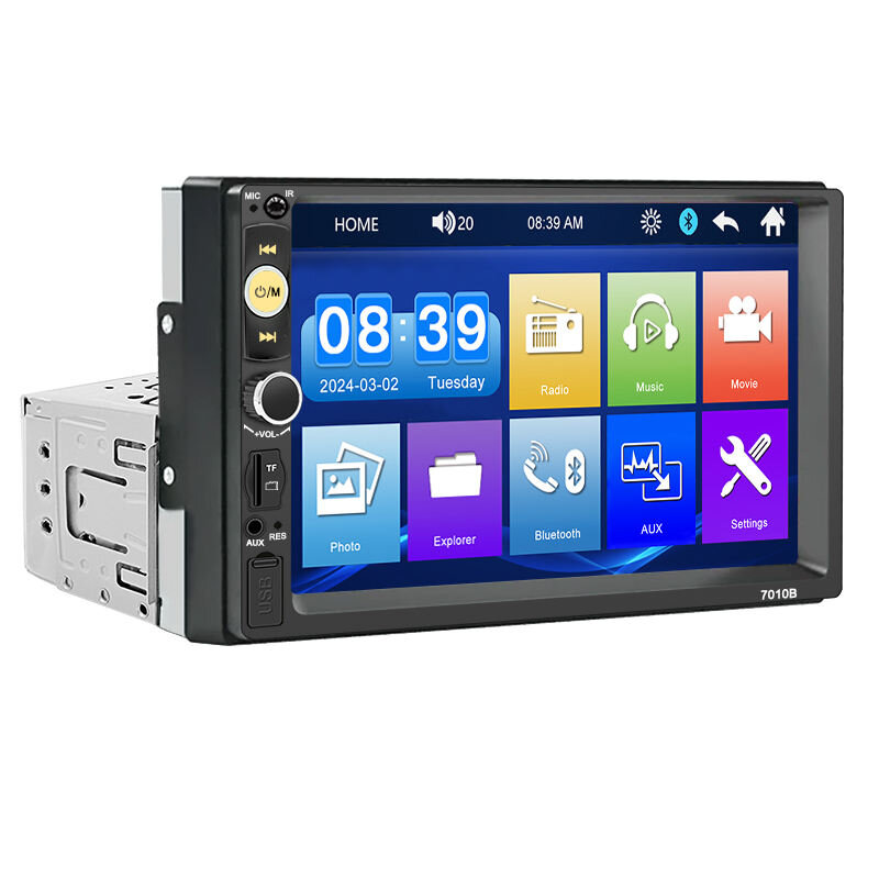 7 inch 1 Din Full Touch Screen Car MP5 Player Radio Stereo Audio Car Multimedia Video Player 7010B