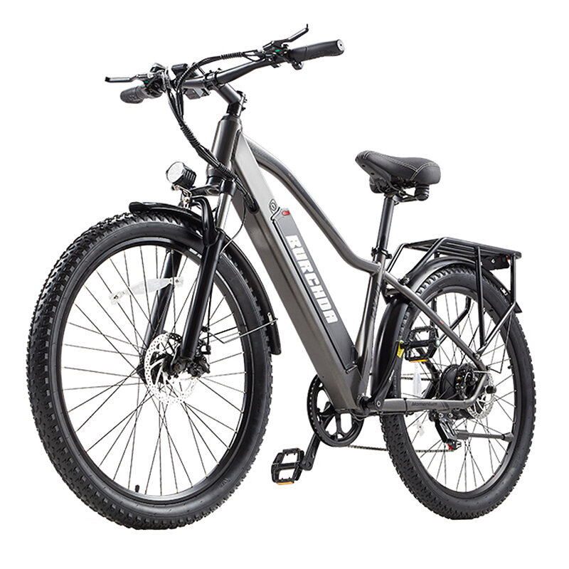 [EU DIRECT] BURCHDA RX70 Electric Bike 48V 20AH Battery 800W Motor 27.5*2.8inch Tires Oil Brake 90KM Mileage 180KG Payload Mountain Electric Bicycle