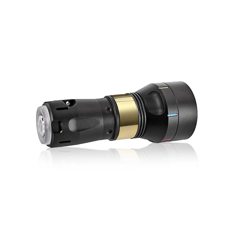 Lumintop ThorII V2.0 1700 Meters 18350 EDC LEP Flashlight Long Distance Thorwer Spotlight Strong LEP Searchlight, 18650 Extended Tube Luminous Tube Optional