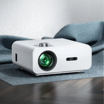 BlitzWolf® BW-V5Max LED Projector Android 9.0 System Auto Focus Physical 1080P Resolution 9000 Lumens 6D-Keystone Correction Support Side Projection Bluetooth 5.0 Portable Movie Compatible wi