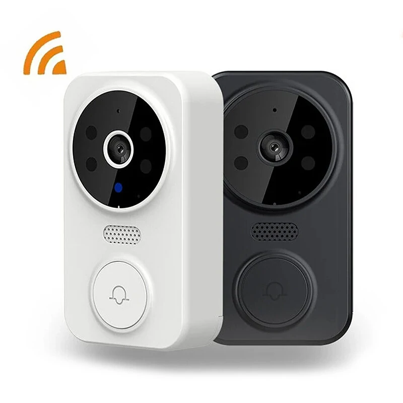 M8 Tuya WiFi Mini Smart Video Doorbell with Camera Smart Security Home Door Bell Smart Life Doorbell with Night Vision Camera Bell