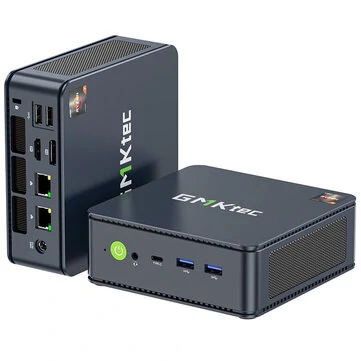 GMKtec M5 AMD Ryzen 7 5700U 8 Cores Mini PC 16GB RAM 512GB SSD DDR4/32GB RAM 1TB PCIe SSD Windows 11 Pro WIFI 6E BT5.2 HD 4K Triple Screen Display Mini Computer