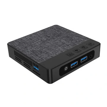 GXMO N4 Intel Gemini Lake N4000 Mini PC 6GB RAM 64GB SSD HD Dual Screen 4K Display Gigabit Ethernet Windows 11 Mini Computer Desktop PC