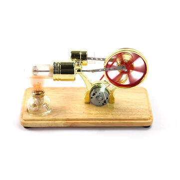 LL-009 4 Color Stirling Engine Motor Model Electricity Generator Education Experiment Learning Science Toys