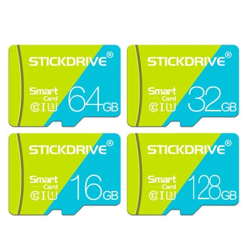 Stickdrive Class 10 High Speed TF Memory Card 64GB 128GB 256GB Micro SD Card Flash Card Smart Card for Phone Camera Driving Recorder