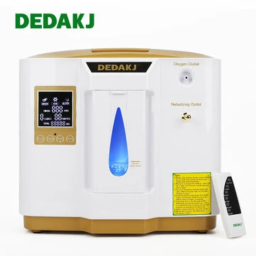 [EU Direct] DEDAKJ 1-7L Oxygen Concentrator DE-1LW For Home Use With High Oxygenpurity With Nebulizer Function Oxygen Generator Oxygen Machine