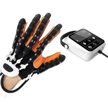 Rehabilitation Robot Gloves Hemiplegia Finger Rehabilitation Trainer Hand Function Recovery Finger Trainer Gloves Braces Supports Smart Glove for Hand Training