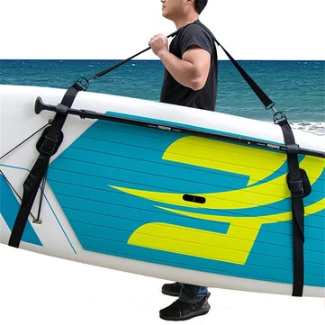 Adjustable Paddle Board Shoulder Strap Comfortable Multiple Uses Quick Release Buckles Adjustable Length Surfboard Carrying Bel