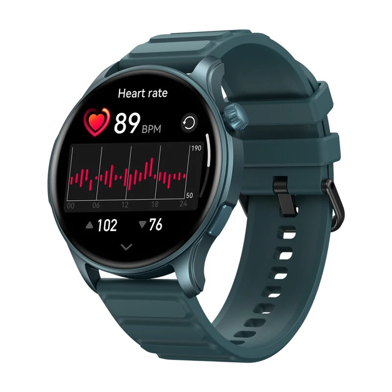 [2024 World Premiere]Zeblaze Btalk 3 Pro 1.43inch AMOLED Display bluetooth Call Heart Rate Blood Pressure SpO2 Monitor Breathing Training Women's Health Sleep Monitoring Multi-sport Modes Music Playback IP68 Waterproof Smart Watch