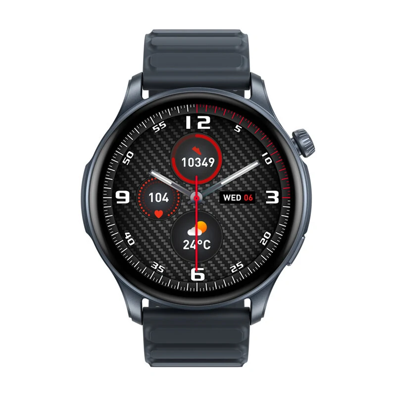 [2024 World Premiere]Zeblaze Btalk 3 Pro 1.43inch AMOLED Display bluetooth Call Heart Rate Blood Pressure SpO2 Monitor Breathing Training Women's Health Sleep Monitoring Multi-sport Modes Music Playback IP68 Waterproof Smart Watch