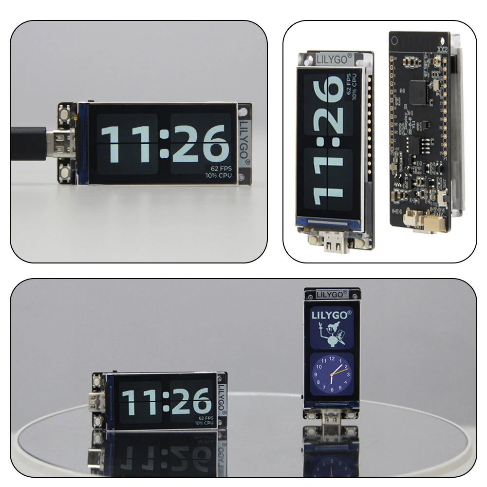 LILYGO® T-Display-S3 ESP32-S3 1.9 inch ST7789 LCD Display Development Board WIFI Bluetooth5.0 Wireless Module 170*320 Resolution