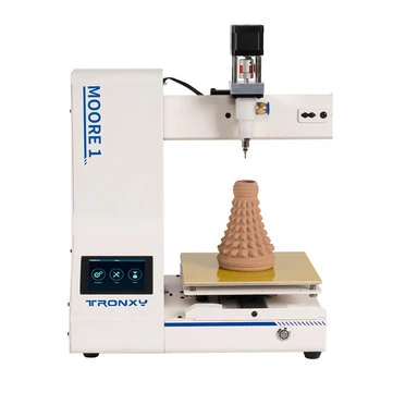 [EU/US Direct]TRONXY® Moore 1 3D Printer 180x180x180mm  pottery clay 3d printer Liquid deposition modeling antique ceramics ceramic 3d printer