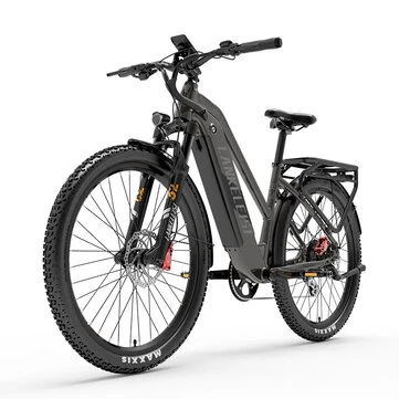 [EU DIRECT] LANKELEISI MX600PRO Electric Bike 48V 20AH 500W 27.5inch 60-150KM Max Mileage 150KG Max Load Electric Bicycle