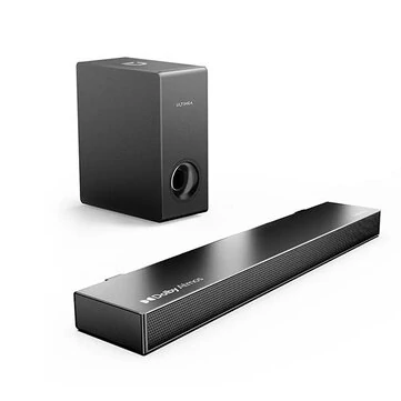 Ultimea Nova S50 BT5.3 Soundbar 2.1 Channels Subwoofer 5.25'' Speaker Dolby Atmos HD eARC Bass 3D Surround 3 EQ Modes Wired Desktop Speaker