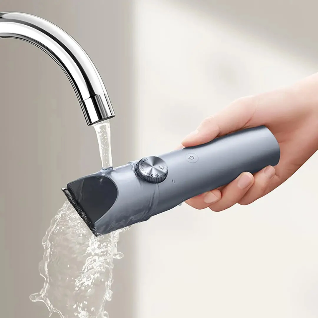 Xiaomi Mijia Electric Hair Clipper With Digital Display IPX7 Waterproof Rating Intelligent Anti-pinch Hair