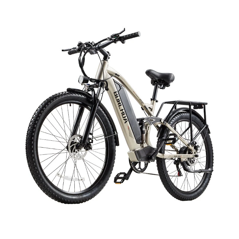 [EU DIRECT] BURCHDA RX10 Electric Bike 48V 17.5AH Battery 1000W Motor 27.5inches Tires 60-70KM Max Mileage 200KG Max Load Electric Bicycle