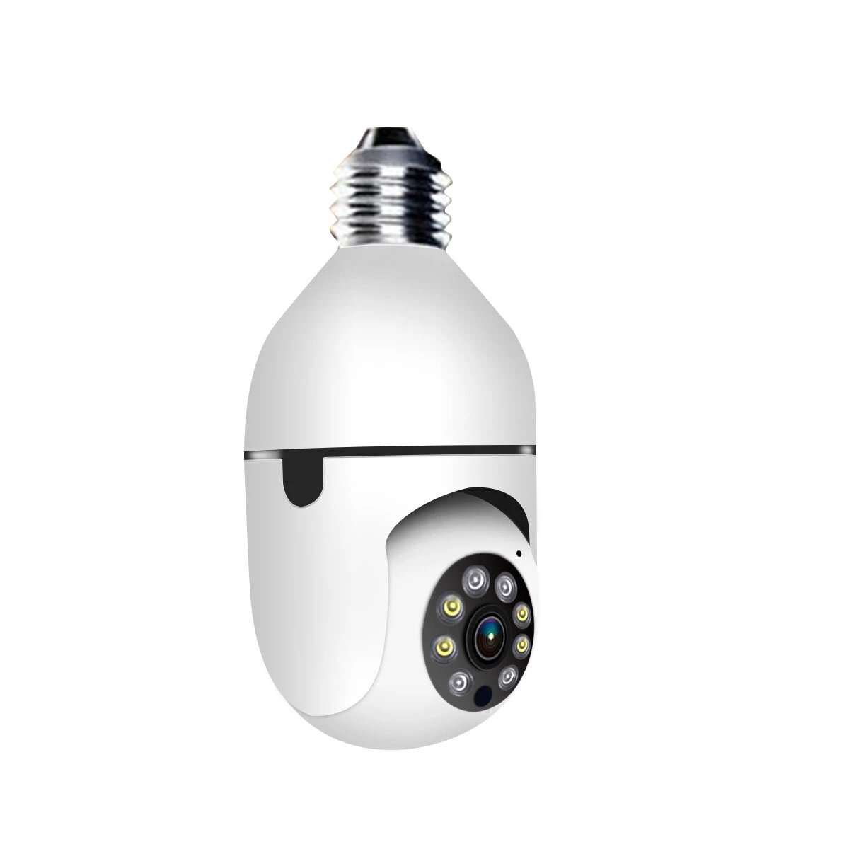 PR001 4MP IP Wifi Camera Motion Detection Mobile Tracking E27 Lamp Bulb Camera Alarm App Push Support Alexa Google Home