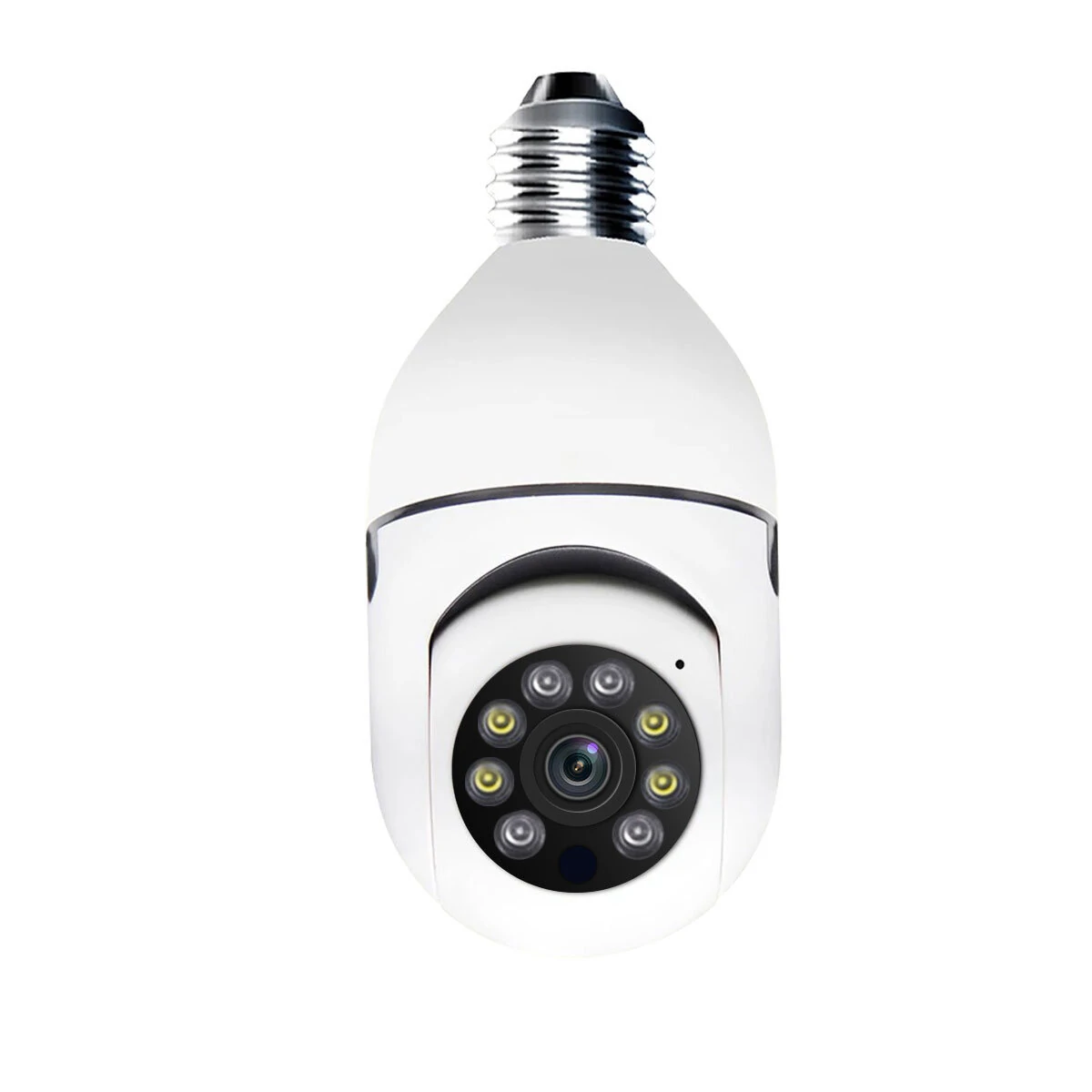PR001 4MP IP Wifi Camera Motion Detection Mobile Tracking E27 Lamp Bulb Camera Alarm App Push Support Alexa Google Home