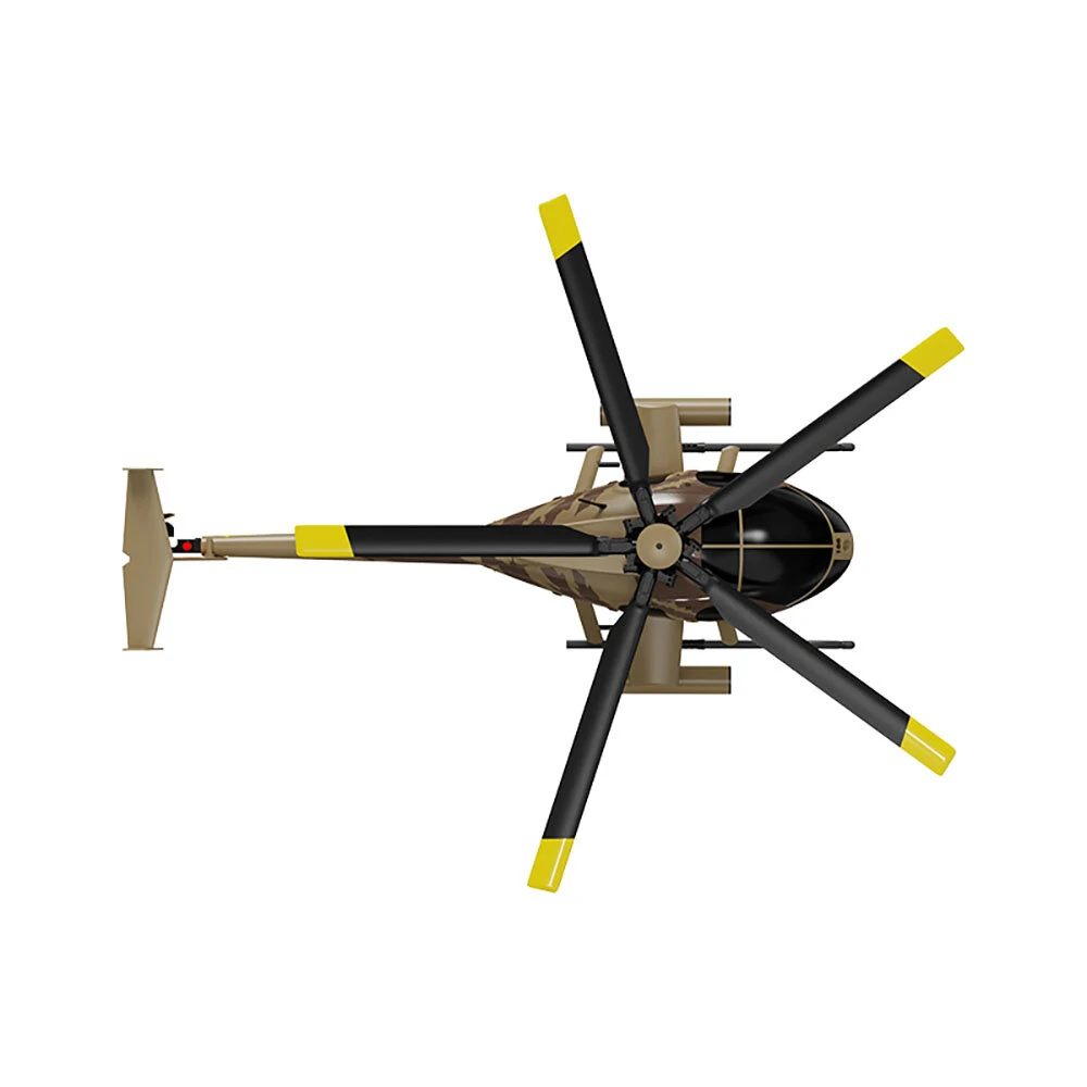 RC ERA C189 MD500 2.4G 4CH UAV 1:28 Fixed Height Single Blade Flybarless RC Helicopter RTF