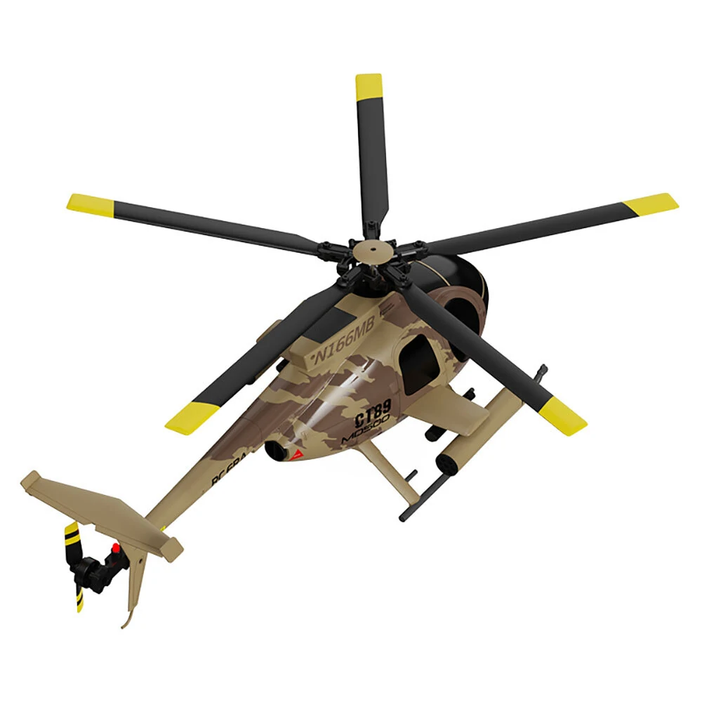 RC ERA C189 MD500 2.4G 4CH UAV 1:28 Fixed Height Single Blade Flybarless RC Helicopter RTF