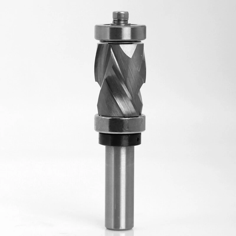 1/2" Shank Carbide CNC Router Bit Milling Cutter Bearing Trimming Ultra-Perfomance Compression Flush Trim For Wood