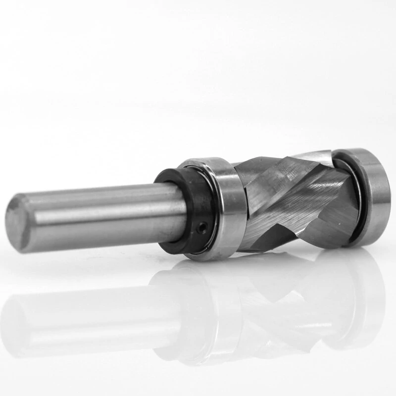 1/2" Shank Carbide CNC Router Bit Milling Cutter Bearing Trimming Ultra-Perfomance Compression Flush Trim For Wood