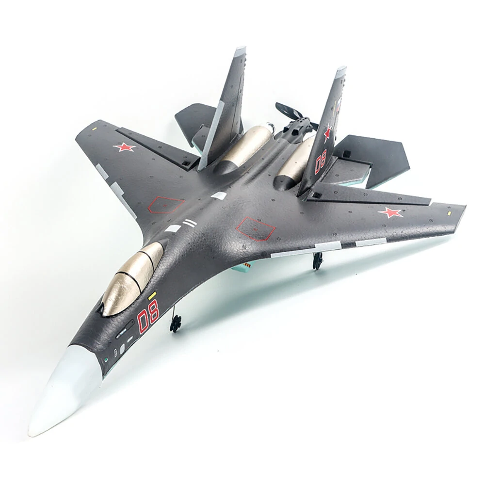 Upgraded QF009 SU-35 Fighter Brushless Version 375mm Wingspan 2.4GHz 4CH 3D/6D Switchable 6-Axis Gyro EPP RC Airplane Fixed Wing Glider RTF