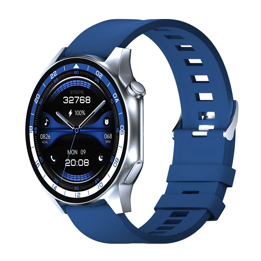 BlitzWolf® BW-AR1 1.43 inch 1Gb Memory AMOLED 466*466 pixel Local Music Health Monitoring bluetooth Call Outdoor Sports Smart Watch