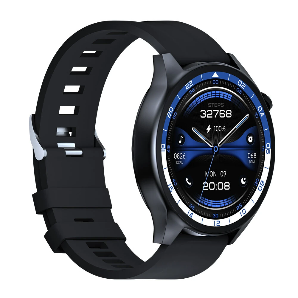 BlitzWolf® BW-AR1 1.43 inch 1Gb Memory AMOLED 466*466 pixel Local Music Health Monitoring bluetooth Call Outdoor Sports Smart Watch