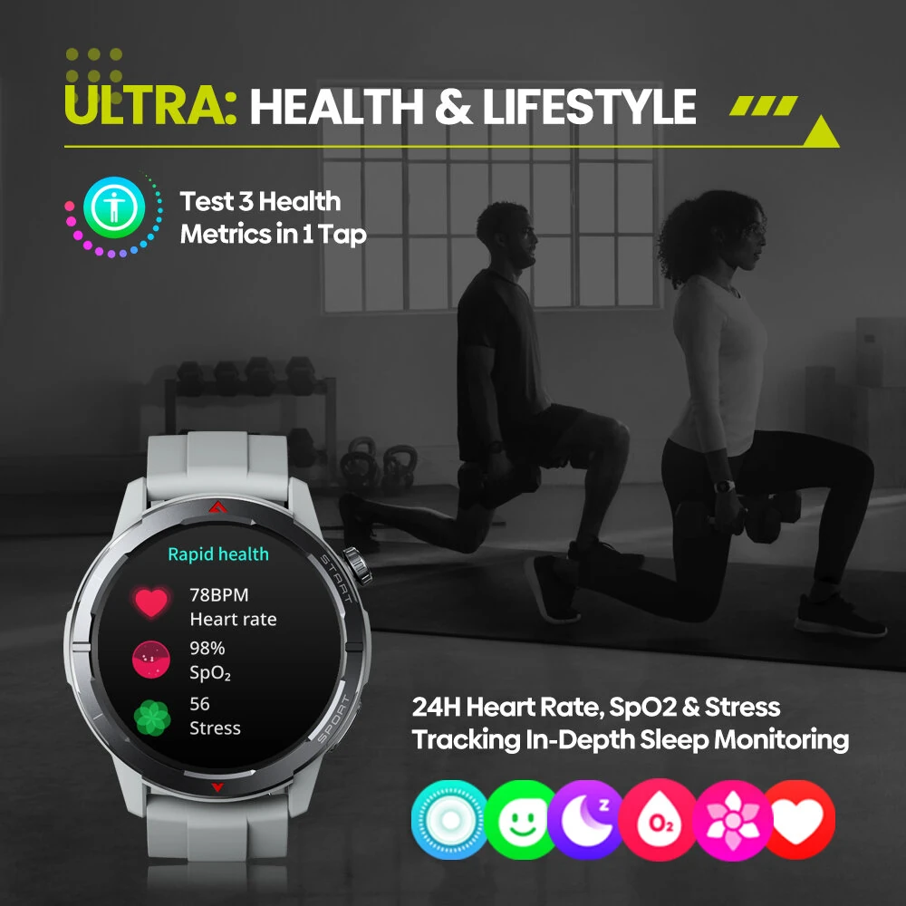 [World Premiere]Zeblaze Stratos 3 Ultra 1.43 inch AMOLED GPS Dual Brand GNSS 5 ATM IP69K Waterproof Health Management Ultimate Outdoor GPS Smart Watch