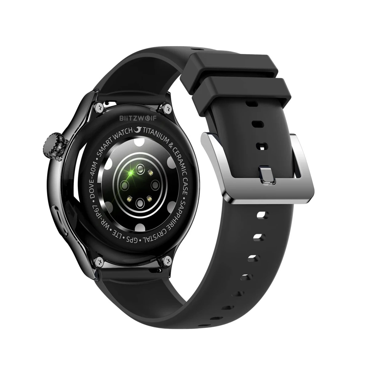 BlitzWolf® BW-AT4 1.52 inch AMOLED HD 3D Curved Screen Health Monitoring Voice Assistant bluetooth Call Multi-sport Modes Smart Watch