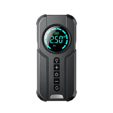 Portable Wireless Air Pump 15000mAh 150PSI Fast Inflation Charging LED Lighting HD Display for Car SUVs Motocycle Bike Ball