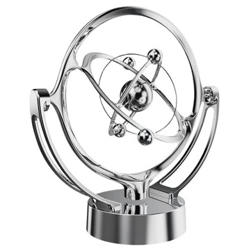 Magnetic Swinging Perpetual Motion Instrument Creative Ferris Wheel Perpetual Motion Rocker Celestial Body Model Home Decoration Desk Crafts