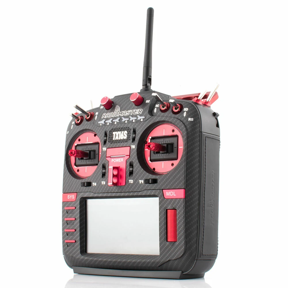 RadioMaster TX16S Mark II MAX V4.0 Hall Gimbal 4-IN-1 ELRS Multi-protocol Radio Controller Support EdgeTX/OpenTX Built-in Dual Speakers Mode2 Radio Transmitter for RC Drone