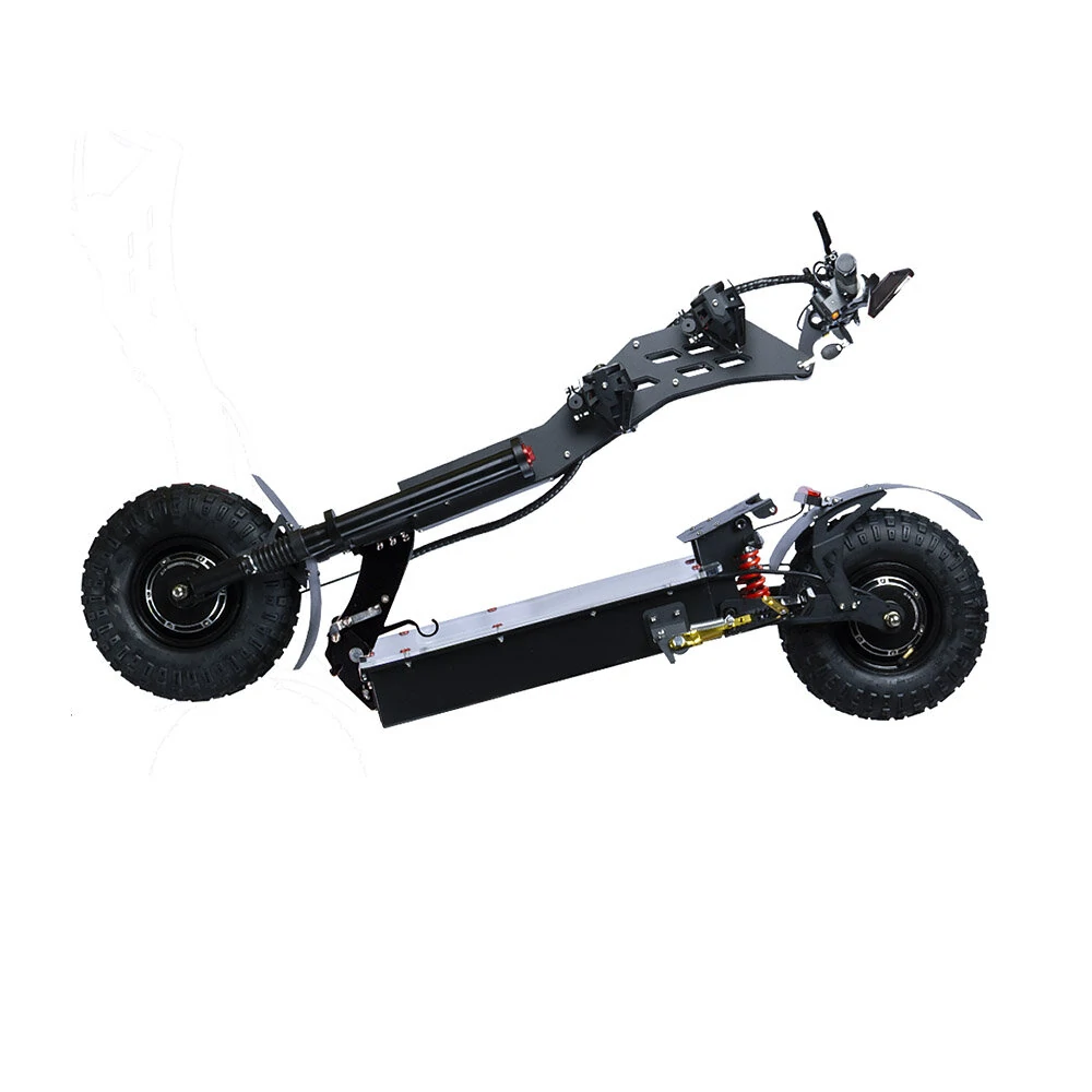 [EU DIRECT] TOURSOR X14 Electric Scooter 60V 50Ah Battery 4000W*2 Dual Motors 14inch Off-road Tires 70-120KM Mileage Range 200KG Max Load Folding E-Scooter