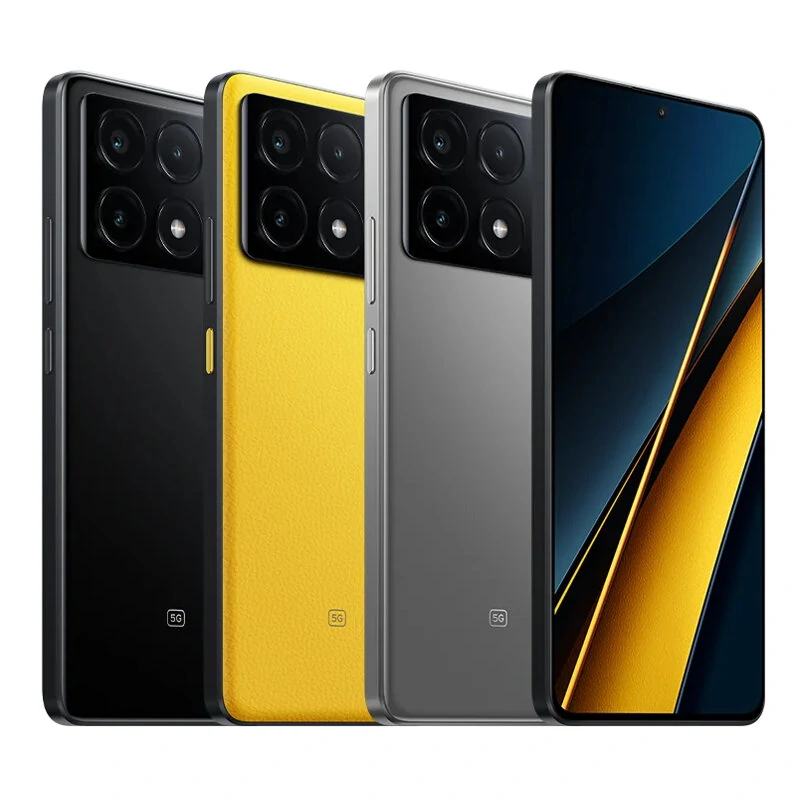 POCO X6 Pro 5G Global Version Dimensity 8300-Ultra 256GB/512GB 6.67 inch 1.5K Flow AMOLED Display 64MP Triple Camera 5000mAh 67W Turbo Charging NFC Smartphone