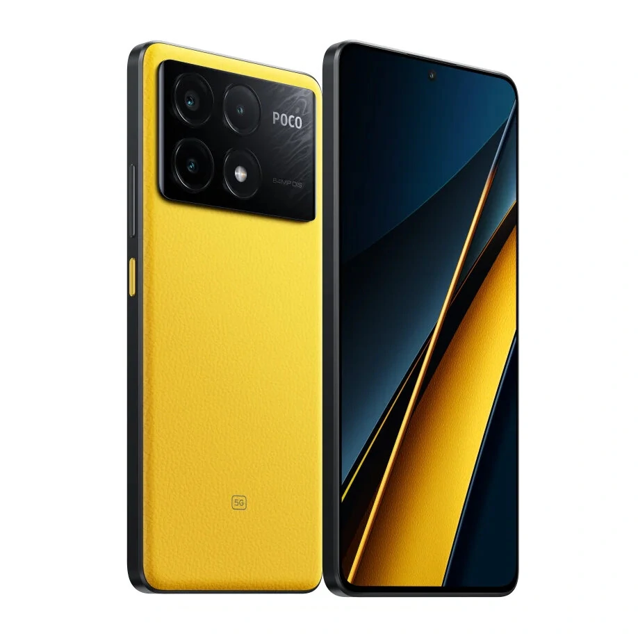 POCO X6 Pro 5G Global Version Dimensity 8300-Ultra 256GB/512GB 6.67 inch 1.5K Flow AMOLED Display 64MP Triple Camera 5000mAh 67W Turbo Charging NFC Smartphone