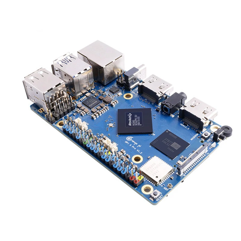 Orange Pi 5 Pro 16GB Ram Single Board Computer RK3588S LPDDR5 WiFi 5.0-BT5 Development Board M2.0 Support SSD Orange Pi 5Pro