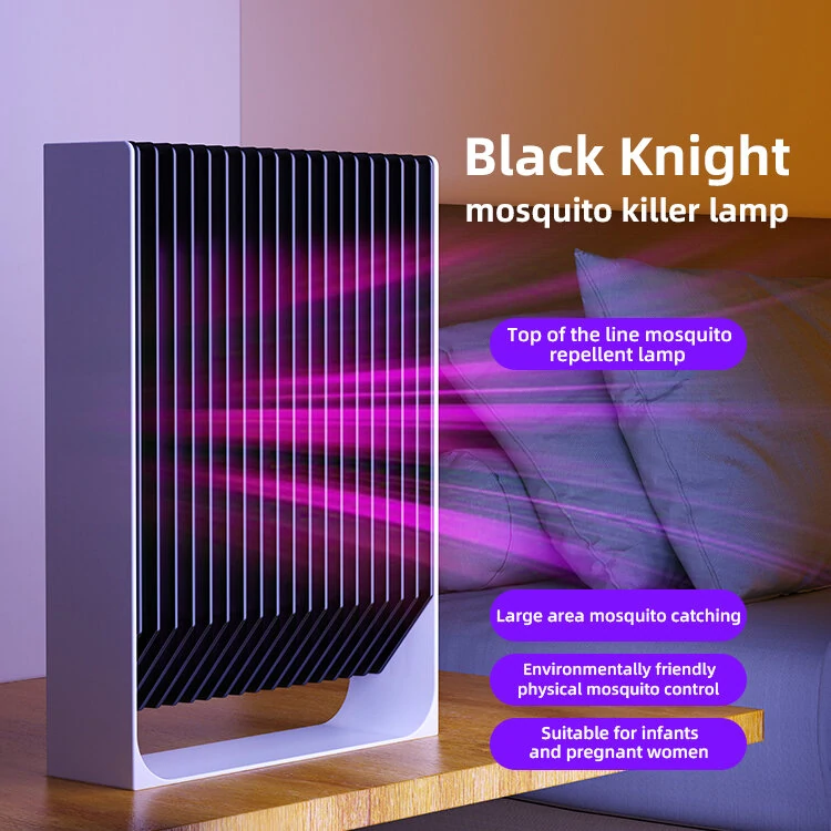 Black Knight B2000V Mosquito Lamp USB Dual Function Photo-Induced Shock ABS Fire-Resistant for Home Office Hotel Supermarket Effective Mosquito Control