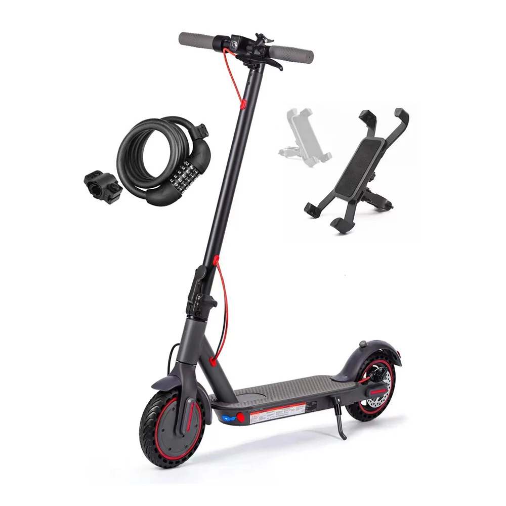 [EU DIRECT] WQ-W4 Pro Electric Scooter with ABE Road Approval 36V 10Ah Battery 350W Motor 8.5inch Tires 25KM/H Top Speed 25-30KM Max Mileage Range 120KG Max Load Folding E-Scooter