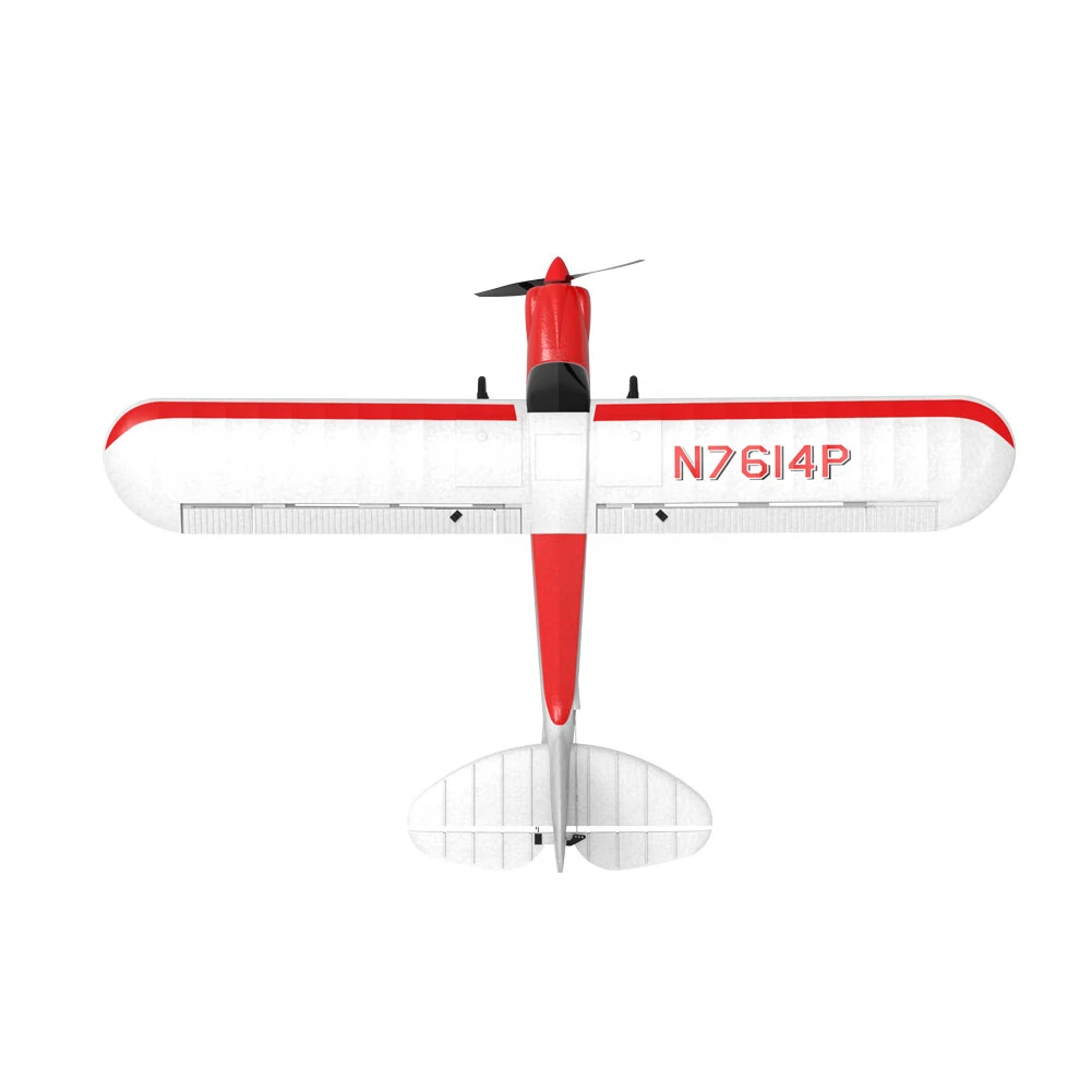 VolantexRC Sport Cub 500 761-4 500mm Wingspan 4CH One-Key Aerobatic Beginner Trainer RC Glider Airplane RTF Built In 6-Axis Gyro