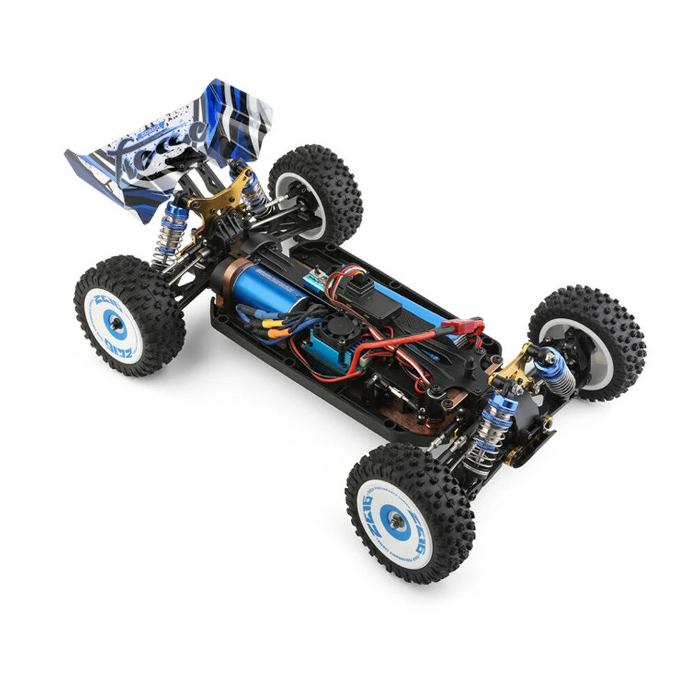 Wltoys 124017 V2 Brushless New Upgraded 4300KV Motor 0.7M 19T RTR 1/12 2.4G 4WD 70km/h RC Car Vehicles Metal Chassis Models Toys