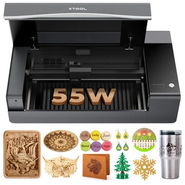 xTool P2 55W CO2 Laser Engraver Versatile and Smart Desktop 55W CO2 Laser Cutting Machine