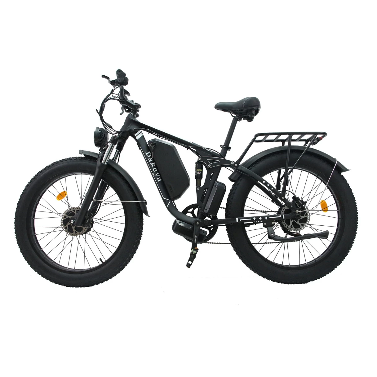 [EU Direct] DAKEYA DA03 Electric Bike 48V 22.4AH Battery 1000W*2 Dual Motors 26*4inches Tires 60-65KM Max Mileage 160KG Max Load Dual Oil Brakes Electric Bicycle