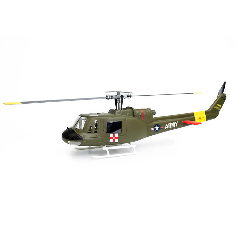 FLY WING UH-1 V4 Upgrade Version Class 470 6CH Brushless Motor GPS Fixed Point Altitude Hold Scale RC Helicopter PNP/RTF With H1 Flight Controller