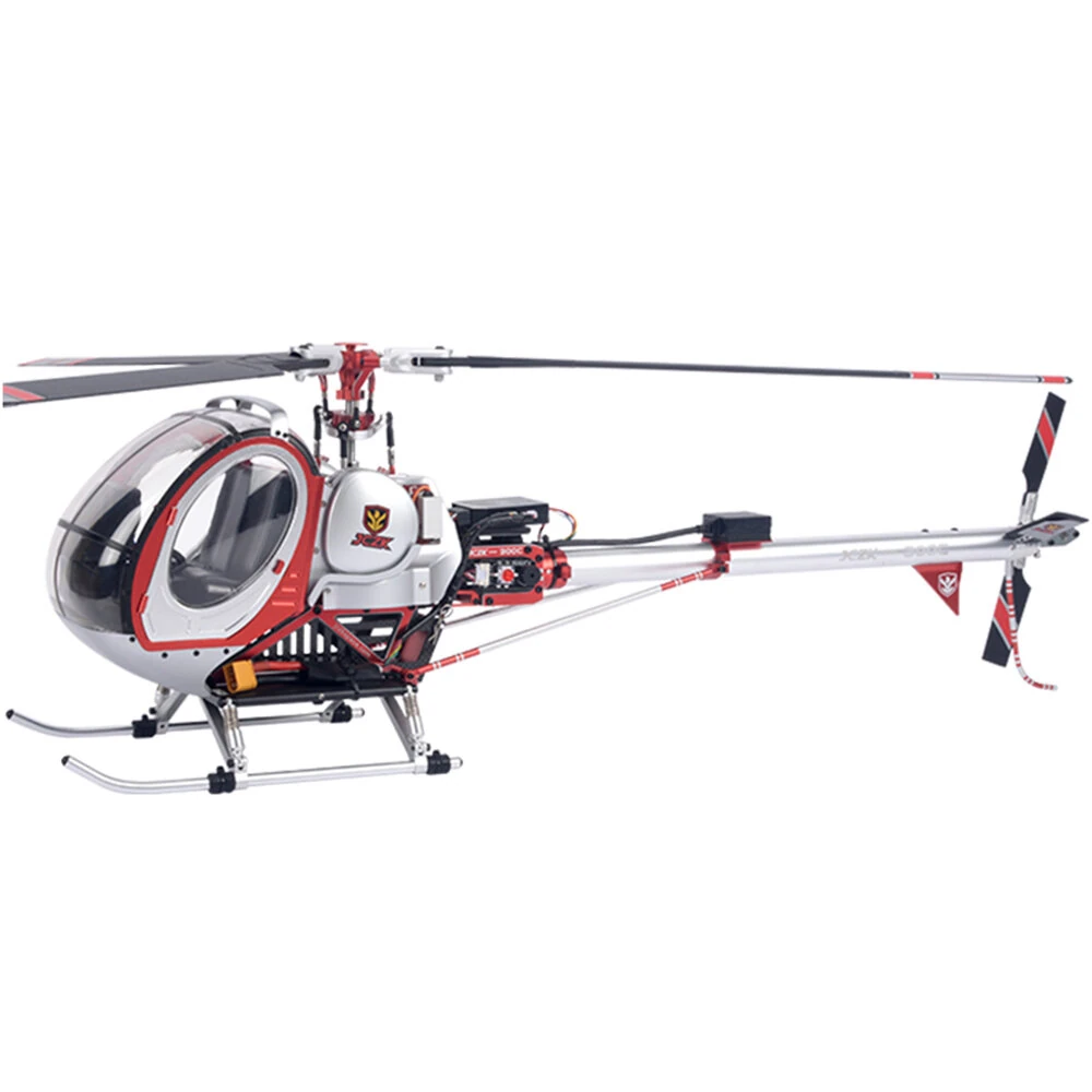 JCZK 300C PRO 470L DFC 6CH Schweizer Scale RC Helicopter RTF One-Key Return H1 GPS Hover with AT9S PRO Transmitter