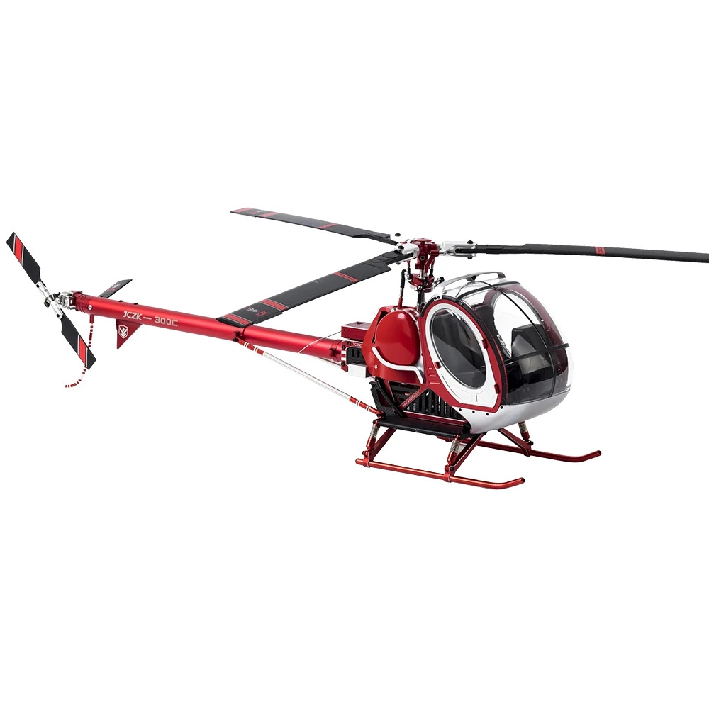 JCZK 300C PRO 470L DFC 6CH Schweizer Scale RC Helicopter RTF One-Key Return H1 GPS Hover with AT9S PRO Transmitter