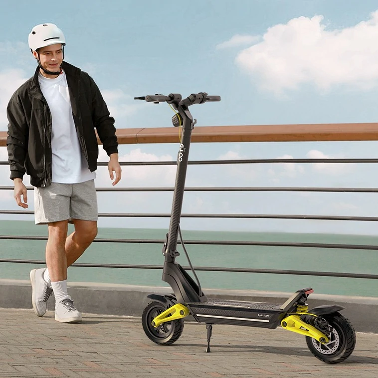 [EU Direct] OOTD S10 Electric Scooter 48V 20AH Battery 1400W Motor 10inch Tires 70KM Max Mileage 120KG Max Load APP E-Scooter DUOTTS Scooter