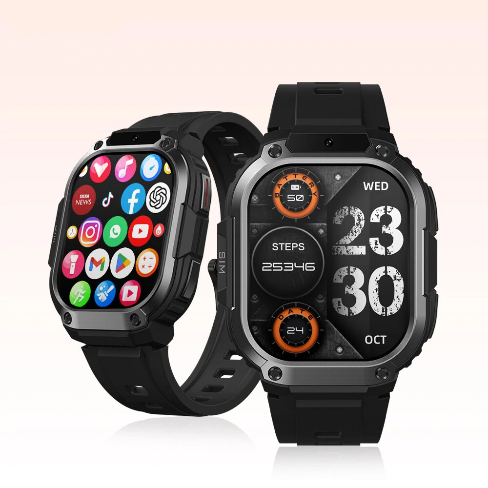 [World Premiere]Zeblaze Thor SQ 4G GPS 2.13 inch AMOLED Google Play 2GB+16GB Front Camera Google Maps Android 8.1 Smart Watch Phone